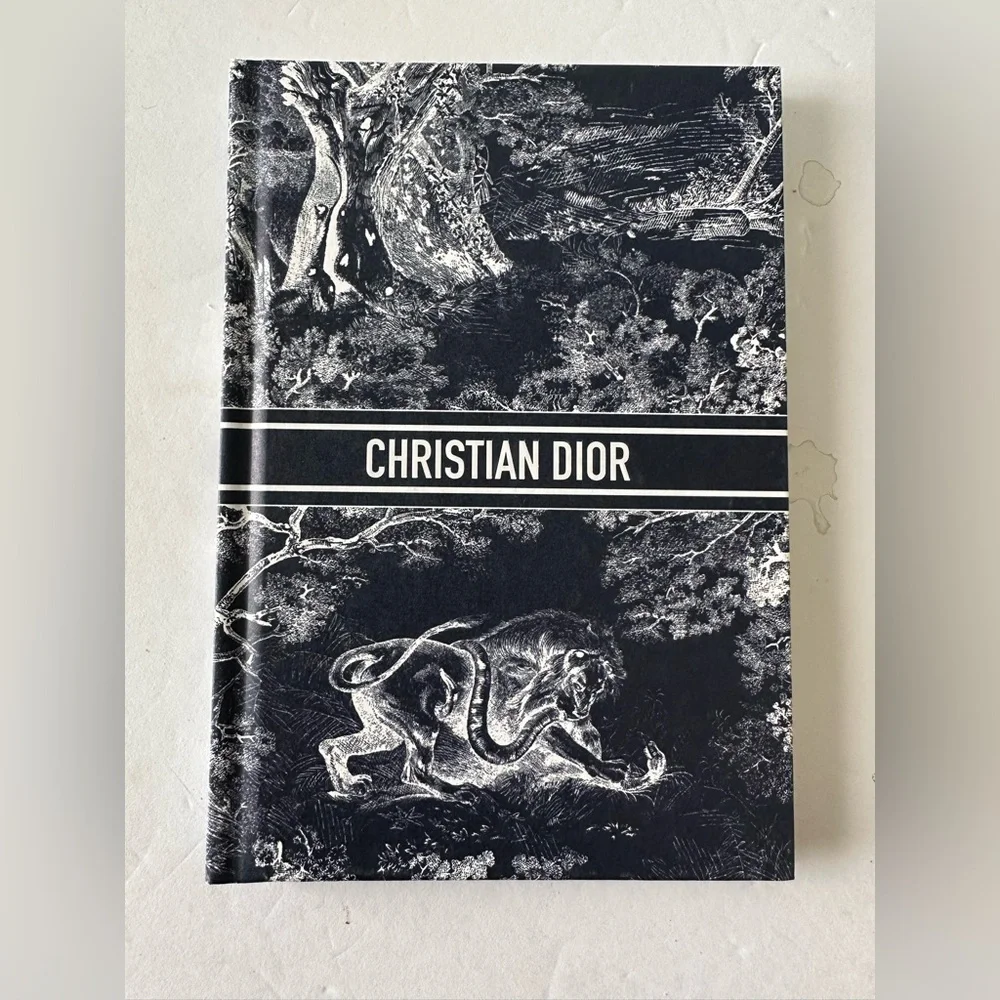 Christian Dior dark blue  and White‎ Notebook